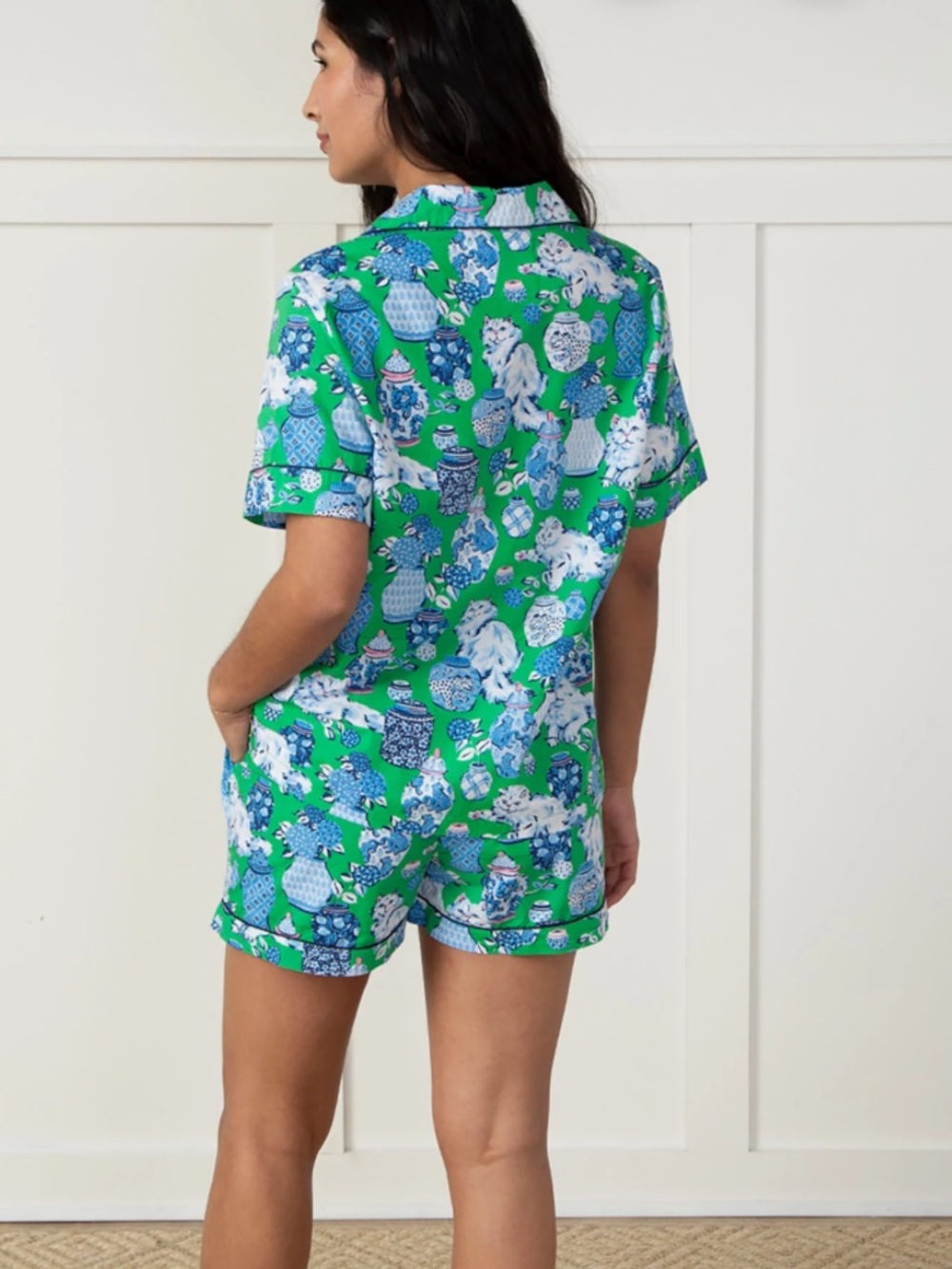 Printfresh Fancy Cat Pajama Set - Picture 2 of 16